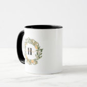 ハローサンシャイン | Citrus Monogram Coffee Mug マグカップ (正面左)
