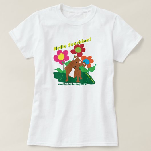 ハローサンシャイン！ Tシャツ (デザイン正面)