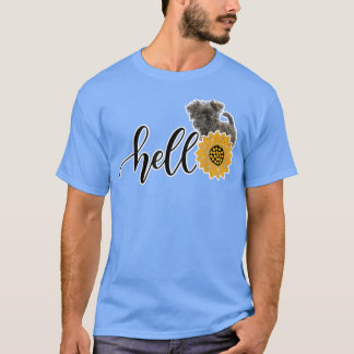 ハローサンフラワーアフェンピンシェ Tシャツ