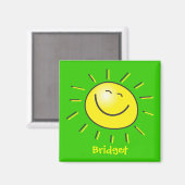 ハローサン マグネット (正面/裏面)