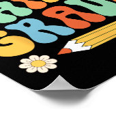 ハローサードグレードバイクスクール先生キッズ ポスター (角)