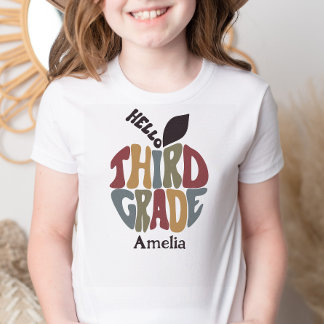 ハローサードグレード新学期かわいいトレンディー Tシャツ