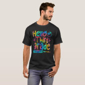 ハローサードグレード絞り染め新学期第1D Tシャツ (正面フル)