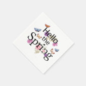 ハローザ春花 スタンダードカクテルナプキン (角)
