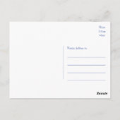 ハローシーズー(犬)Tzu子犬考え – あなたの、友人 ポストカード (裏面)