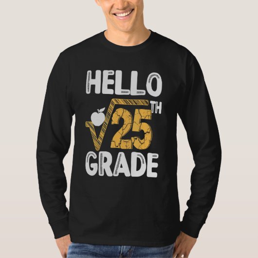 ハロースクエアルート25級1日目ティーシュ Tシャツ (正面)