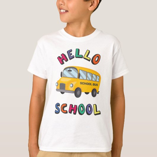 ハロースクール Tシャツ (正面)