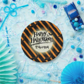 ハローストライプンこうもり ペーパープレート (パーティー)