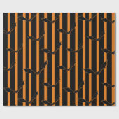 ハローストライプンこうもり ラッピングペーパー (フラット)