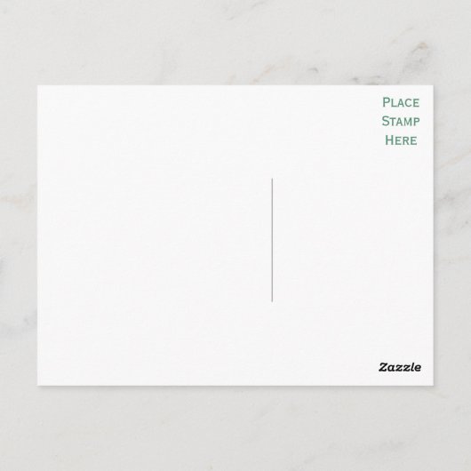 ハロースマイルやる気を起こさせる引用文空白のはがき ポストカード (裏面)