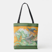 ハローズイヴ魔女と馬肩掛けトートバッグ トートバッグ (裏面)