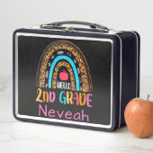 ハローセカンドグレードボヘミアンアーチレインボー メタルランチボックス (インサイチュ)