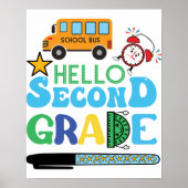 ハローセカンドグレード新学期 ポスター (正面)
