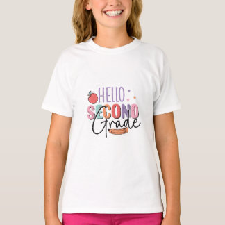 ハローセカンドグレード新学期 Tシャツ
