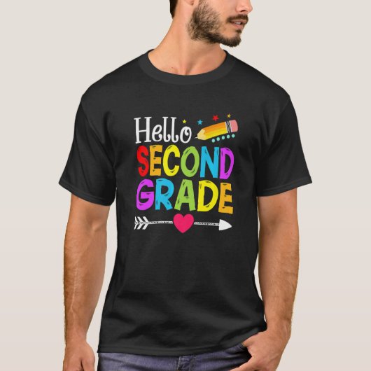 ハローセカンドグレード1日目に戻るSch Tシャツ (正面)