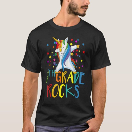 ハローセブグレードロック7年生先生Apprec Tシャツ (正面)