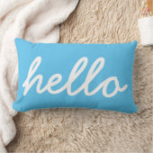 ハロータイポグラフィ ランバークッション (ブランケット)