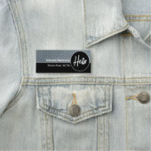 ハローダイヤフェイクモンドプレートプロフェッショナル 名札 (インサイチュ)