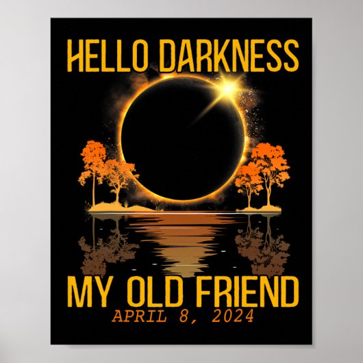 ハローダークネス旧友太陽の日食4月0日 ポスター (正面)