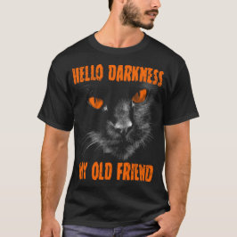 ハローダークネス旧友:オレンジ色の目 Tシャツ