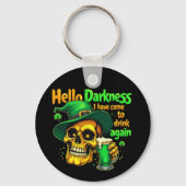 ハローダークネス来また一緒に飲まないと キーホルダー (正面)