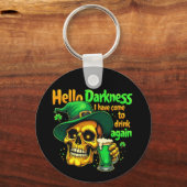 ハローダークネス来また一緒に飲まないと キーホルダー (正面)