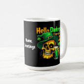 ハローダークネス来また一緒に飲まないと コーヒーマグカップ (正面右)