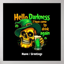 ハローダークネス来また一緒に飲まないと ポスター