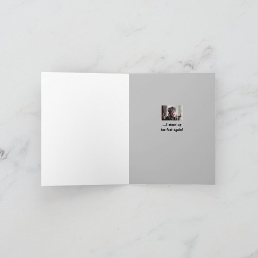 ハローダークネス、私の旧友おもしろカード カード (内部)