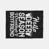 ハローディアシーズンシーズンボーイフレンド フリースブランケット (正面(横))