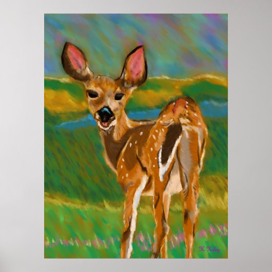 ハローディ親愛アプリント ポスター (正面)