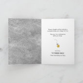 ハローニューイヤーフェスティバル花火金ゴールドグリッターシック シーズンカード (内部)