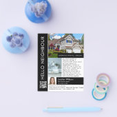 ハローネイバー実在エステートマーケティング チラシ (シングル)