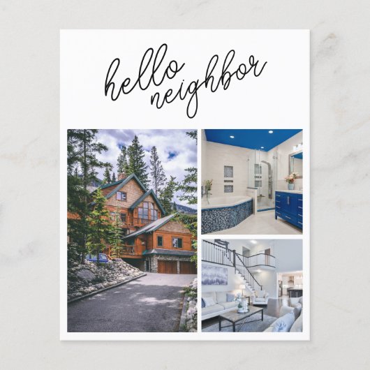 ハローネイバー実在エステート農業 チラシ (正面)