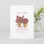 ハローネイバー バレンタインデー ホリデー カード (スタンド正面)