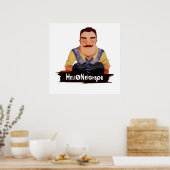 ハローネイバー ポスター (キッチン)