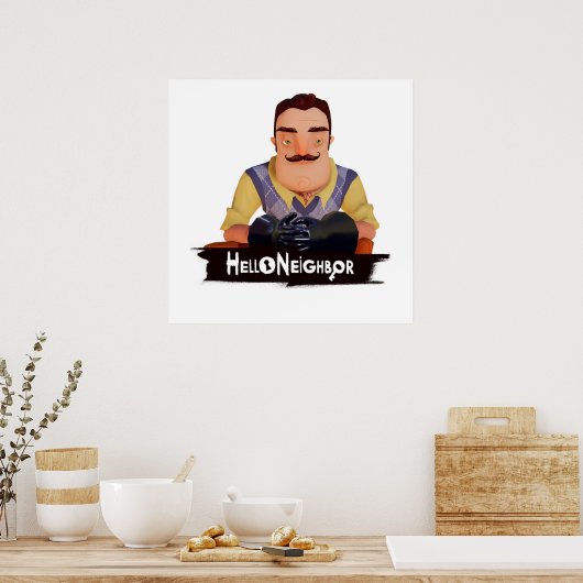 ハローネイバー ポスター (キッチン)