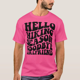 ハローハイキングシーズンガールフレンド Tシャツ