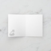 ハローハウス空白の サンキューカード (内部)