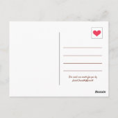 ハローハガキおもしろいーに鶏肉 ポストカード (裏面)