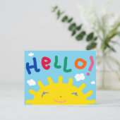 ハローハガキ ポストカード (スタンド正面)