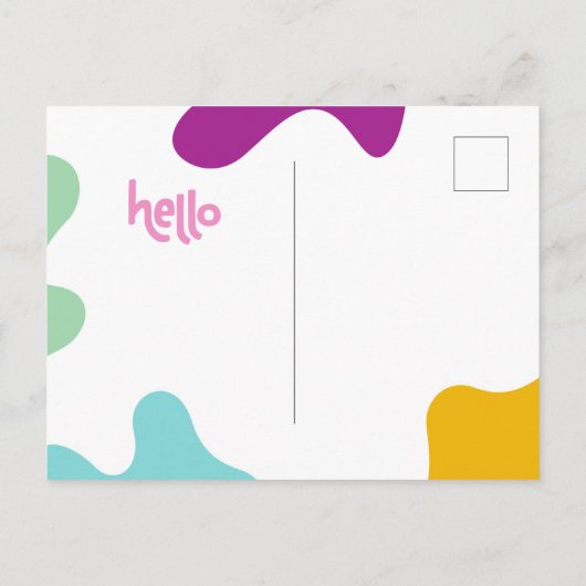 ハローハガキ ポストカード (裏面)