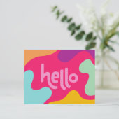 ハローハガキ ポストカード (スタンド正面)