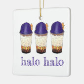 ハローハロー（ハルーハロー）フィリピンハワイアンシェーブアイス セラミックオーナメント (左)