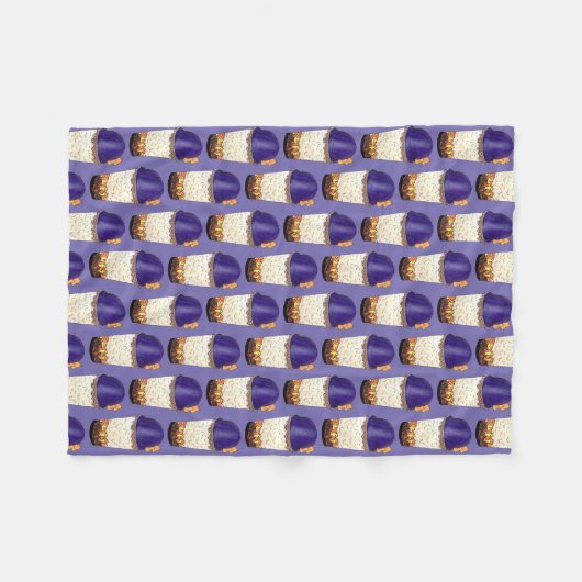 ハローハロー(ハルーハロー)フィリピンハワイアンシェーブアイス フリースブランケット (正面(横))