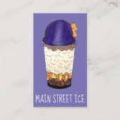 ハローハロー（ハルーハロー）フィリピンハワイアンシェーブアイス 名刺 (正面)