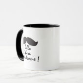 ハローハンサムなメッセージのボーイフレンドへのマグギフト マグカップ (正面左)