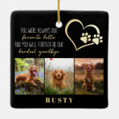 ハローハードバイお気に入りのグバイナペット記念碑 セラミックオーナメント (裏面)