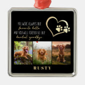 ハローハードバイお気に入りのグバイナペット記念碑 メタルオーナメント (正面)