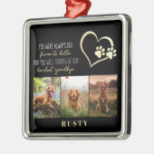 ハローハードバイお気に入りのグバイナペット記念碑 メタルオーナメント (左)